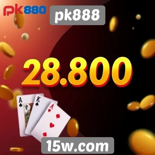 Destaque para os bônus e promoções no pk888