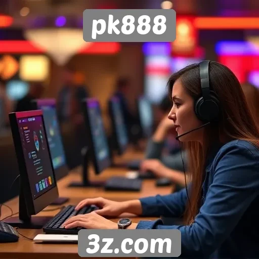 Performance do suporte ao cliente no pk888 testada