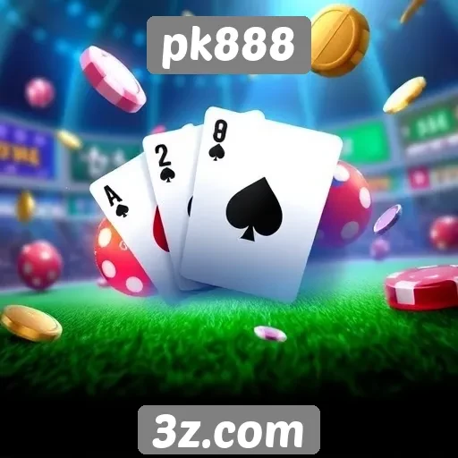 Exploração dos jogos oferecidos no pk888