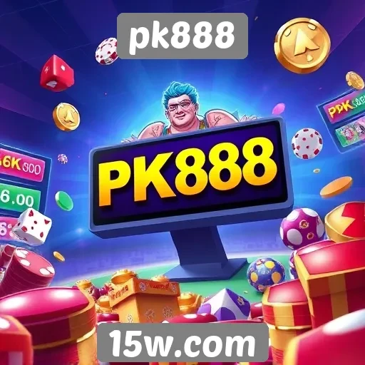 Desempenho do site pk888 no setor de jogos online