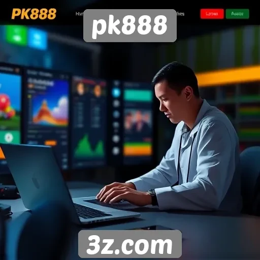 Análise da experiência do usuário no site pk888